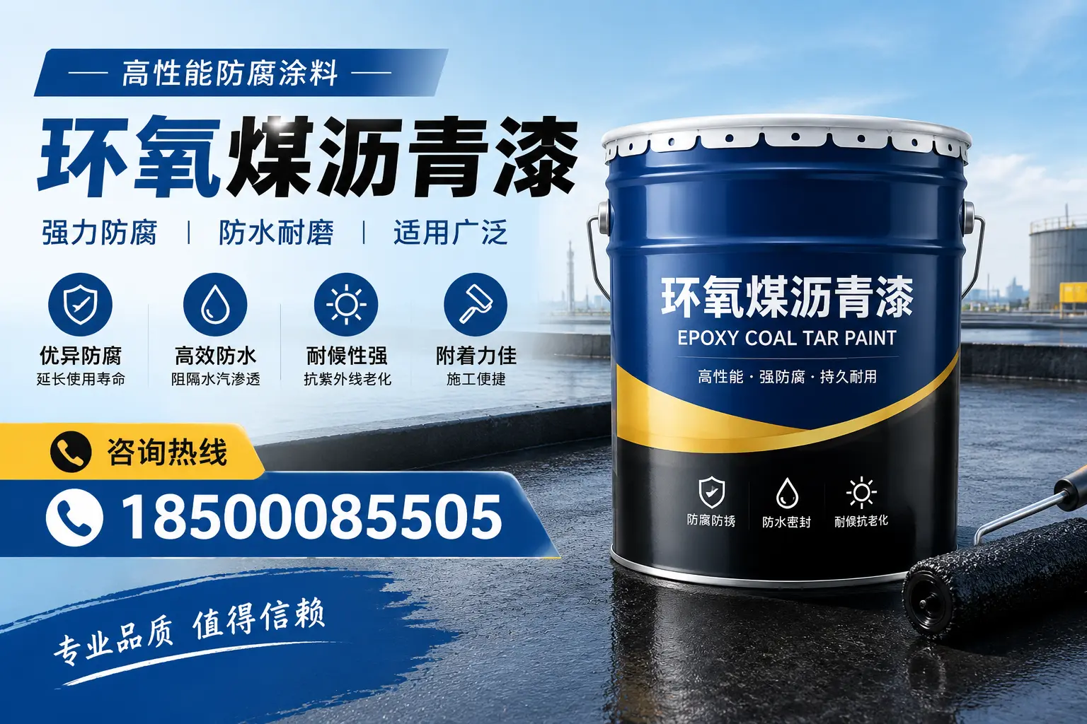 环氧煤沥青漆的主要成分与功能，新乡用户深度了解